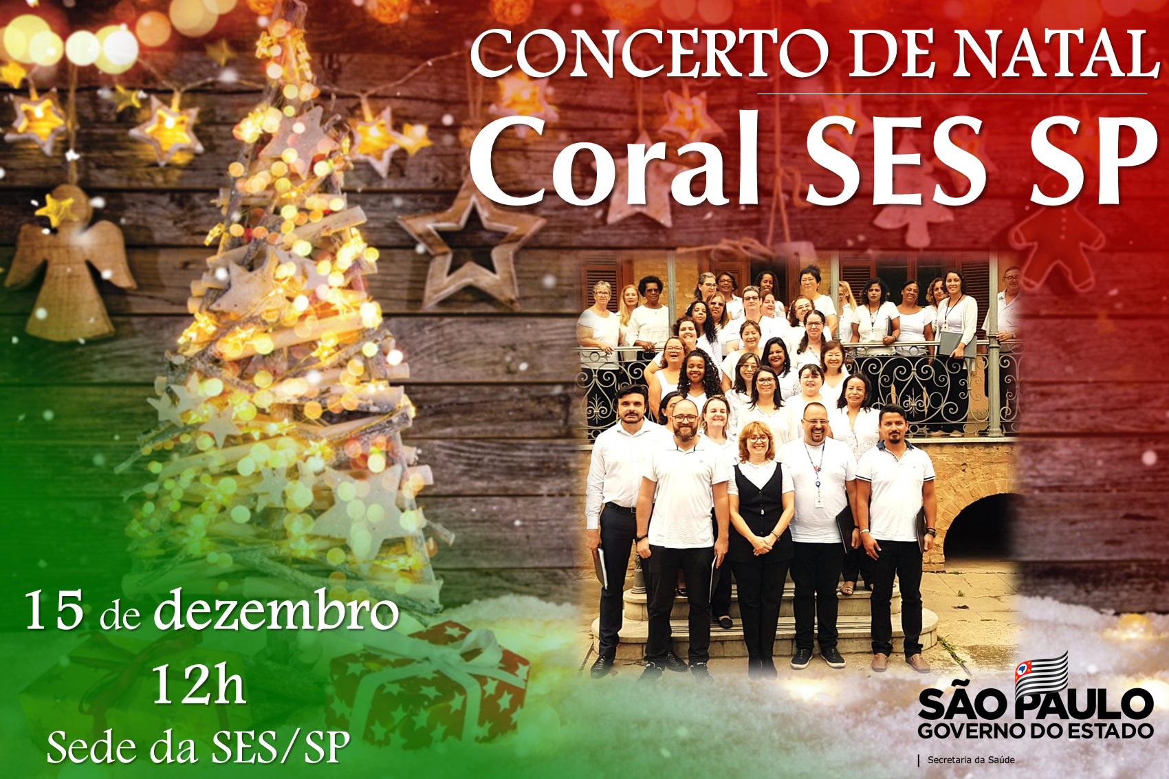 Concerto de natal do Coral SES/SP